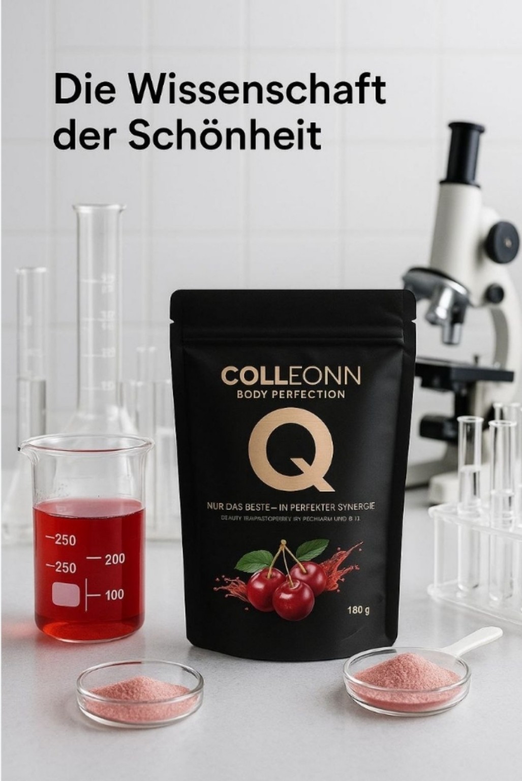 COLLEONN-Q Body Perfection im wissenschaftlich gestalteten Umfeld