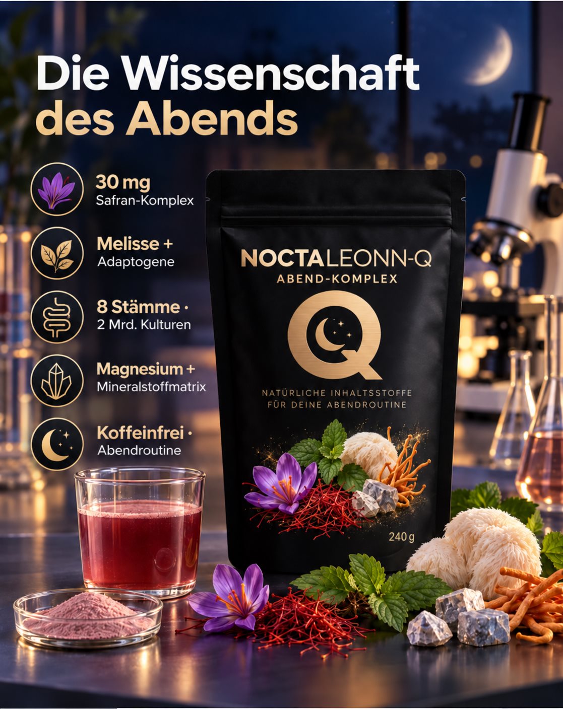 Illustrative Darstellung von NOCTALEONN-Q mit 240 g Packungsgröße